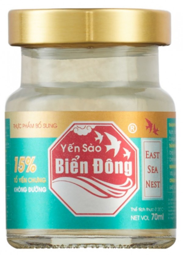 Tổ yến chưng_không đường